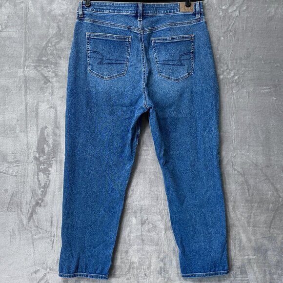 American Eagle Mom Jean Medium Wash Size 16 - Picture 10 of 10